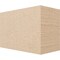 Ekena Millwork 6in. W x 8in. H x 12in. L Block Woodgrain TimberThane Rafter Tail, Primed Tan RFTUR06X08X12BLKRCPR - alternate 1